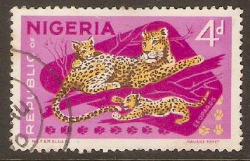 Nigeria 1965 4d Wildlife series. SG177a.